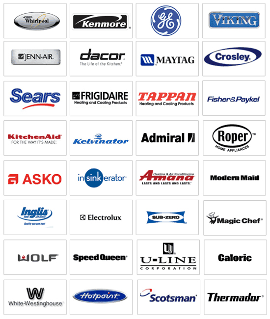 major appliance brands